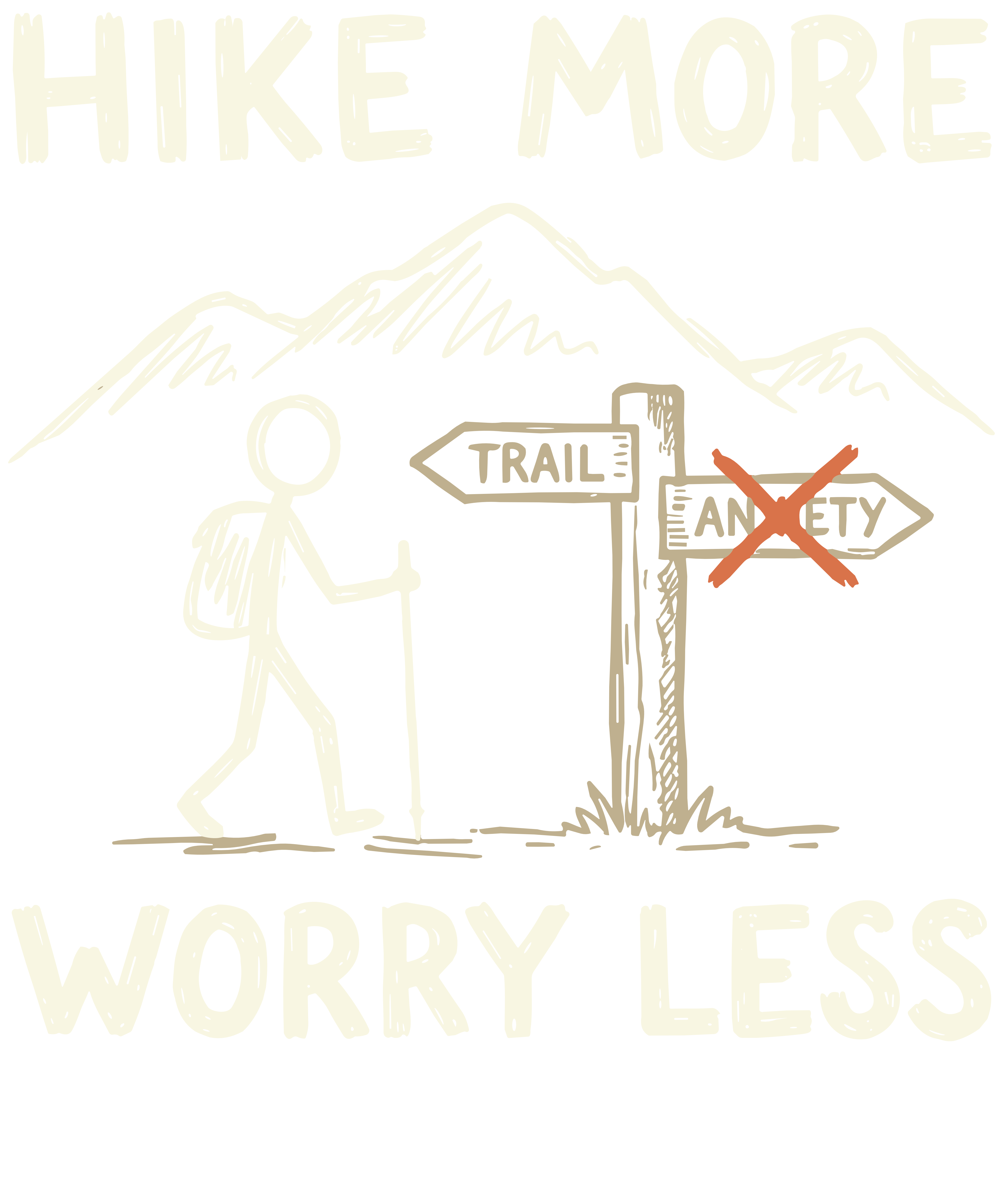 Hike More Worry Less Sweatshirt