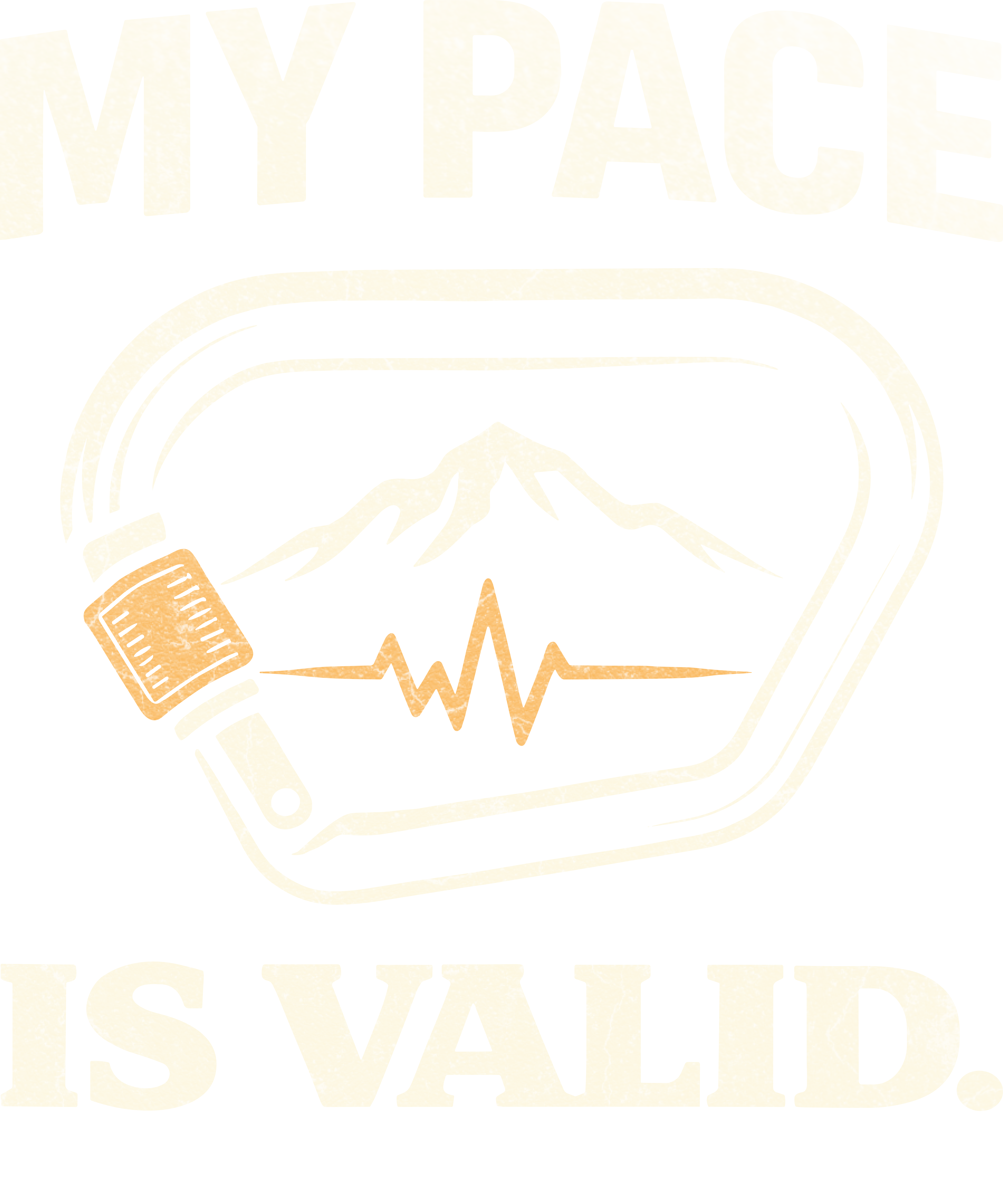 My Pace Heavy Cotton Tee