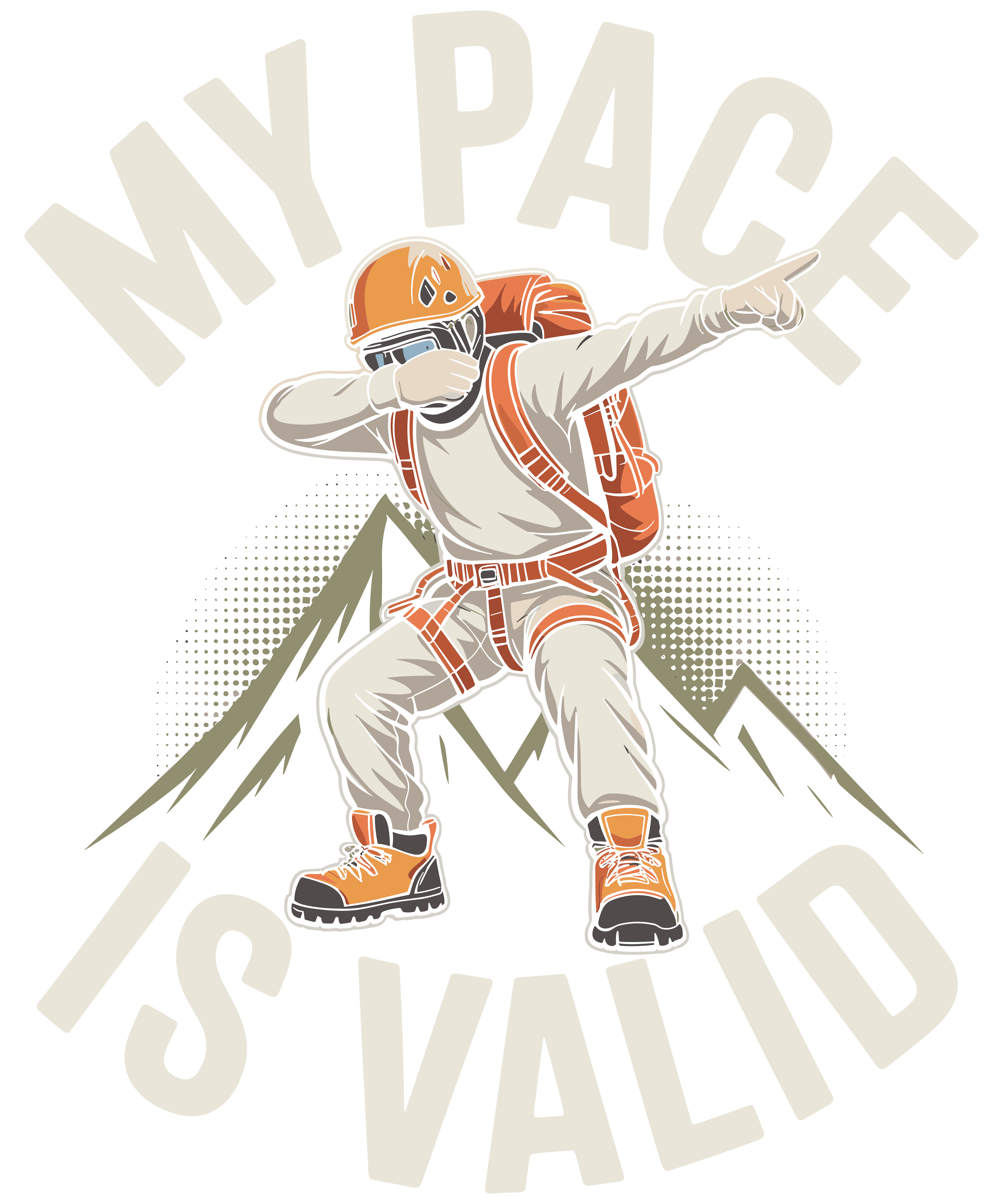 My Pace Climbing Oversized Shirt