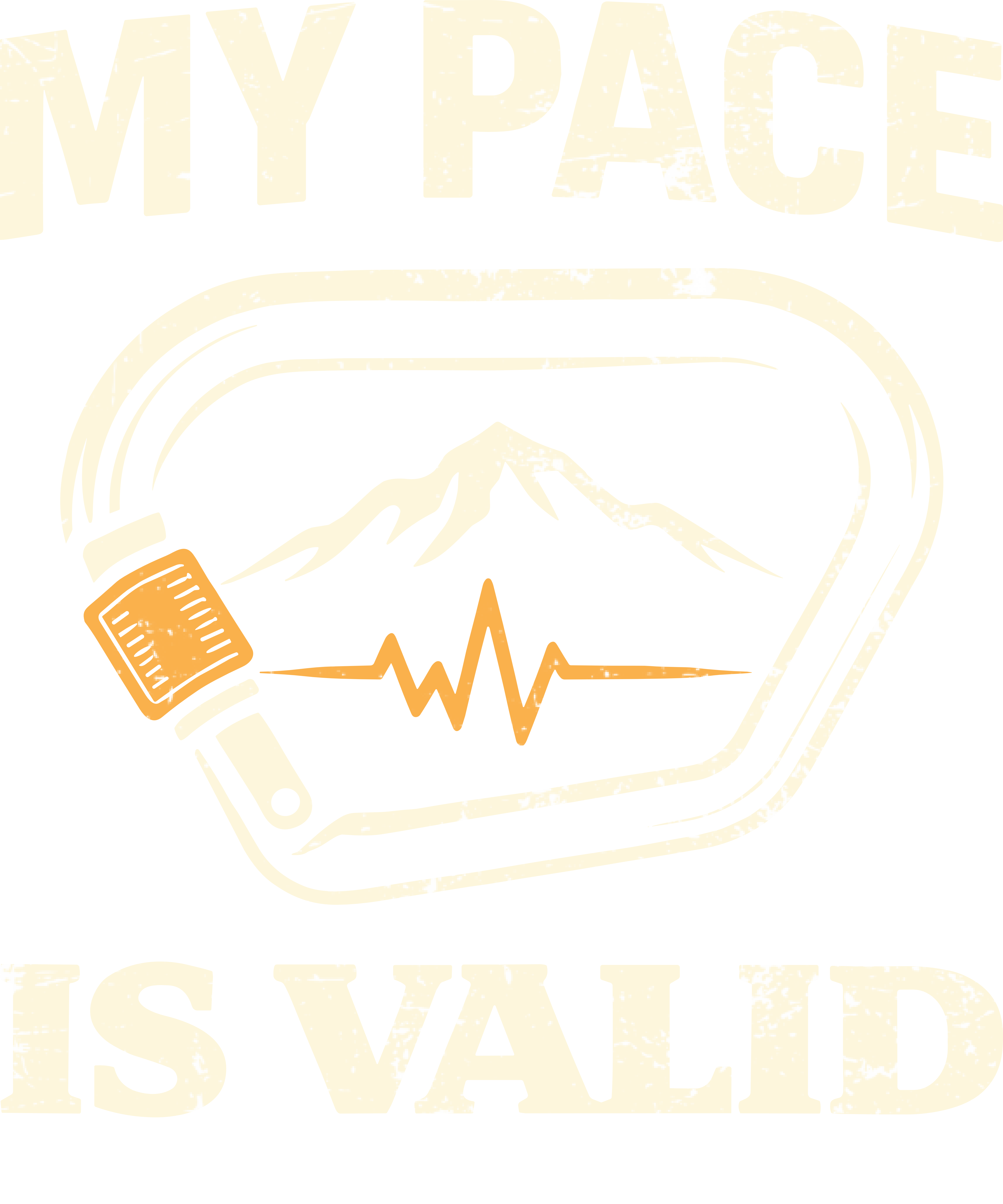 My Pace Tee — Layout 4
